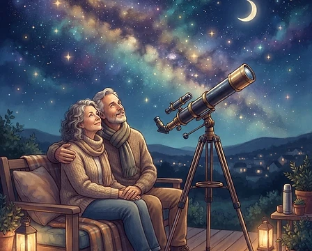 The Cosmic Perspective: How Stargazing Cultivates a Resilient and Rested Mind