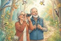 The Winged Workout: How Birdwatching Keeps Your Brain Sharp and Resilient