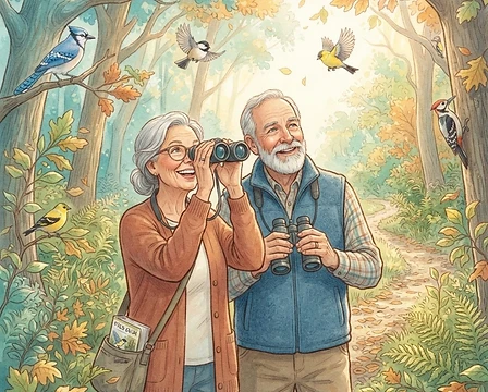 The Winged Workout: How Birdwatching Keeps Your Brain Sharp and Resilient