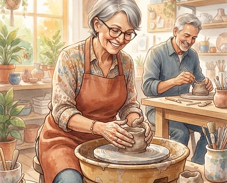 The Creative Spark: How Sculpting and Pottery Keep Your Brain Vibrant