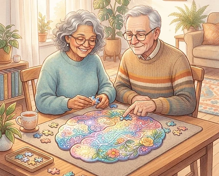 Piece by Piece: How Puzzles Build a More Resilient Brain