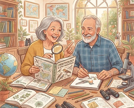 The Cognitive Power of Curiosity: Why Becoming an Expert Keeps Your Brain Young