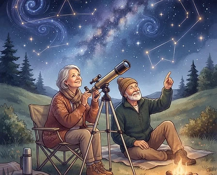 The Night Sky Connection: How Stargazing Can Restore Your Cognitive Calm