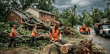 Storm Cleanup - KSOR Tree Service Charlotte NC