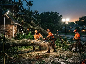 Emergency tree service in Charlotte NC
