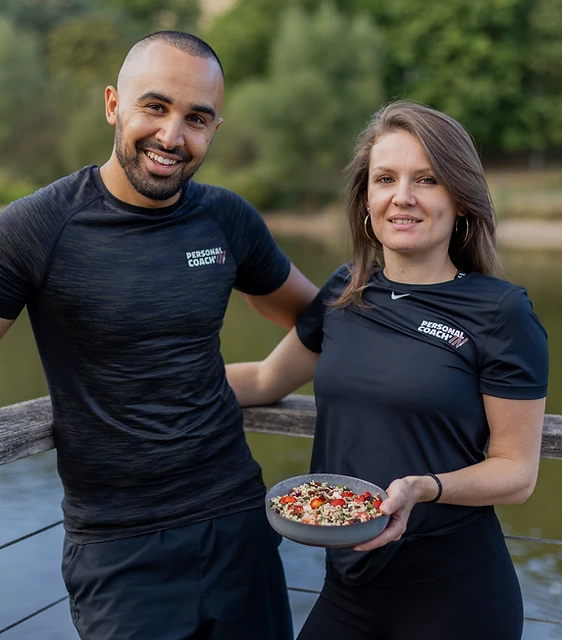 Nacer et Marion, vos coachs sportifs et nutrition à Lyon