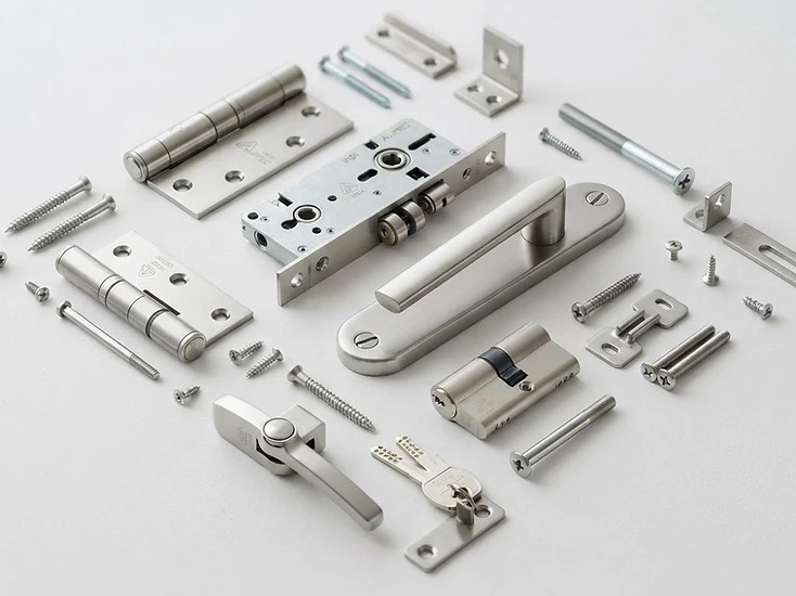 Herrajes de precisión para aluminio y PVC