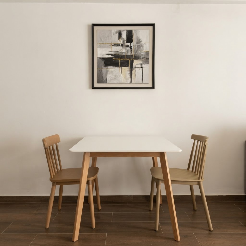 Dining table with chairs