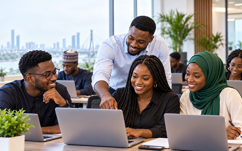 Abertay University Pre-Masters students at the Oxford International Study Hub
