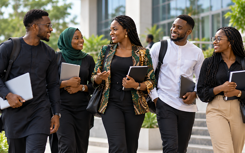 JIBC students on campus