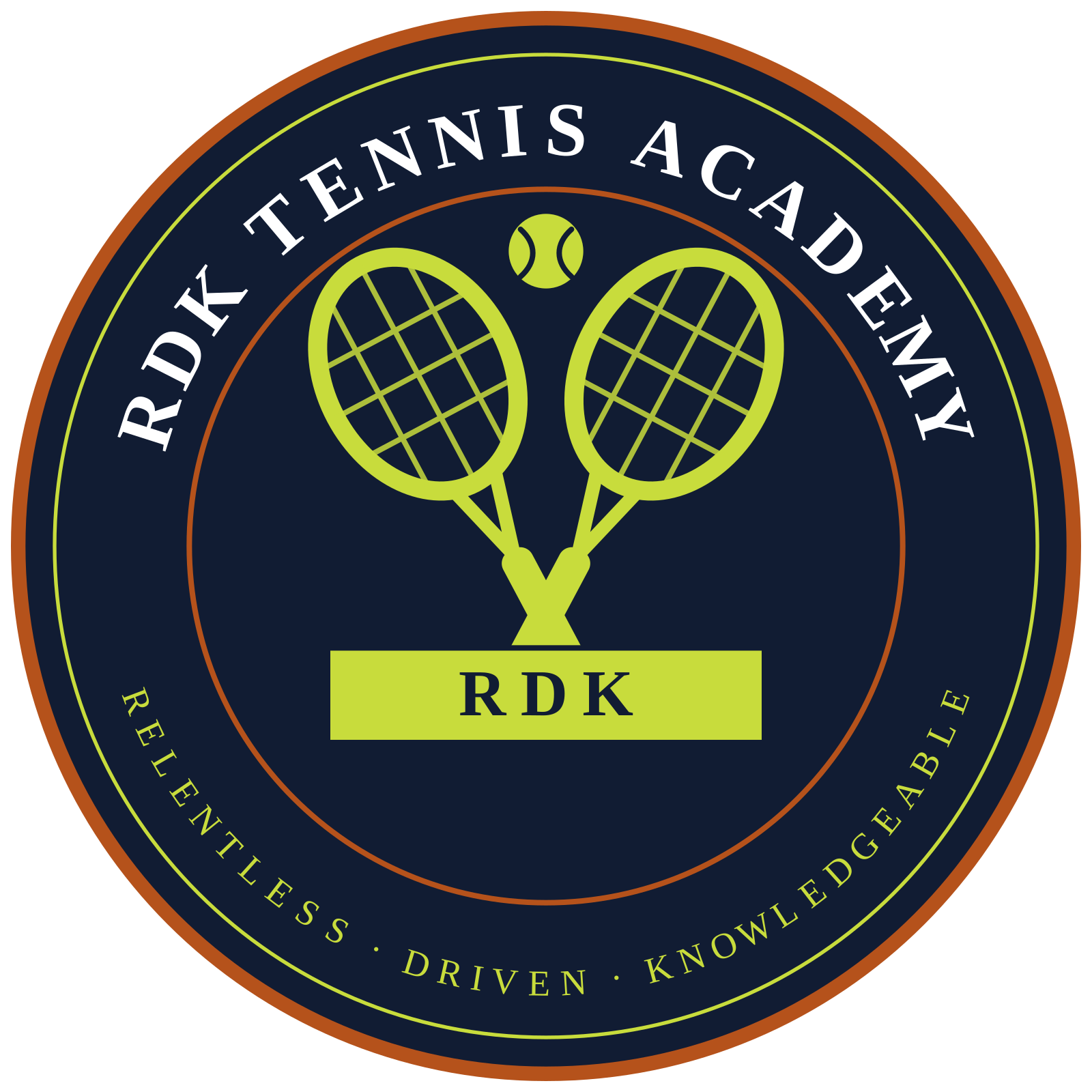 RDK Tennis Academy crest