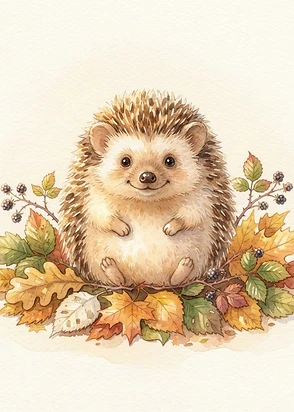 Portrait of Bramble the Hedgehog