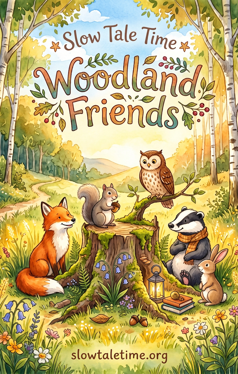 Slow Tale Time: Woodland Friends