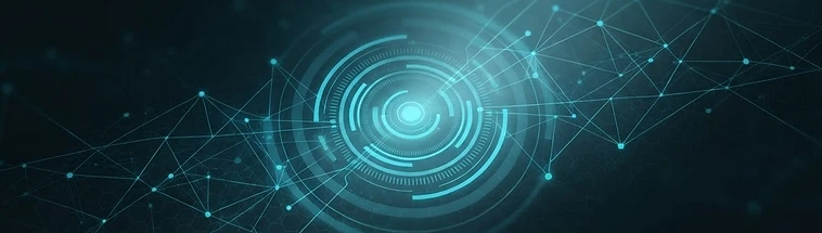Managed IT & Consulting — abstract technology graphic