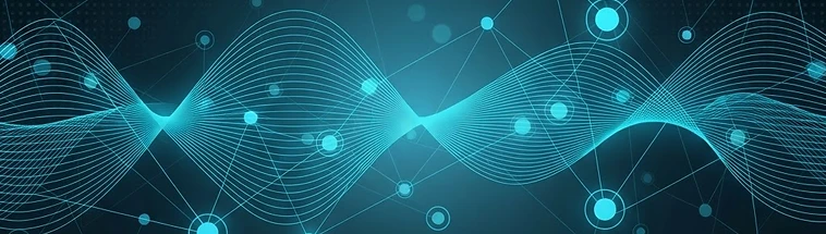Business Communications — abstract technology graphic