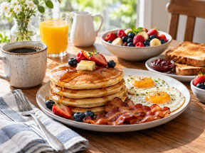 Breakfast restaurants in Bethany