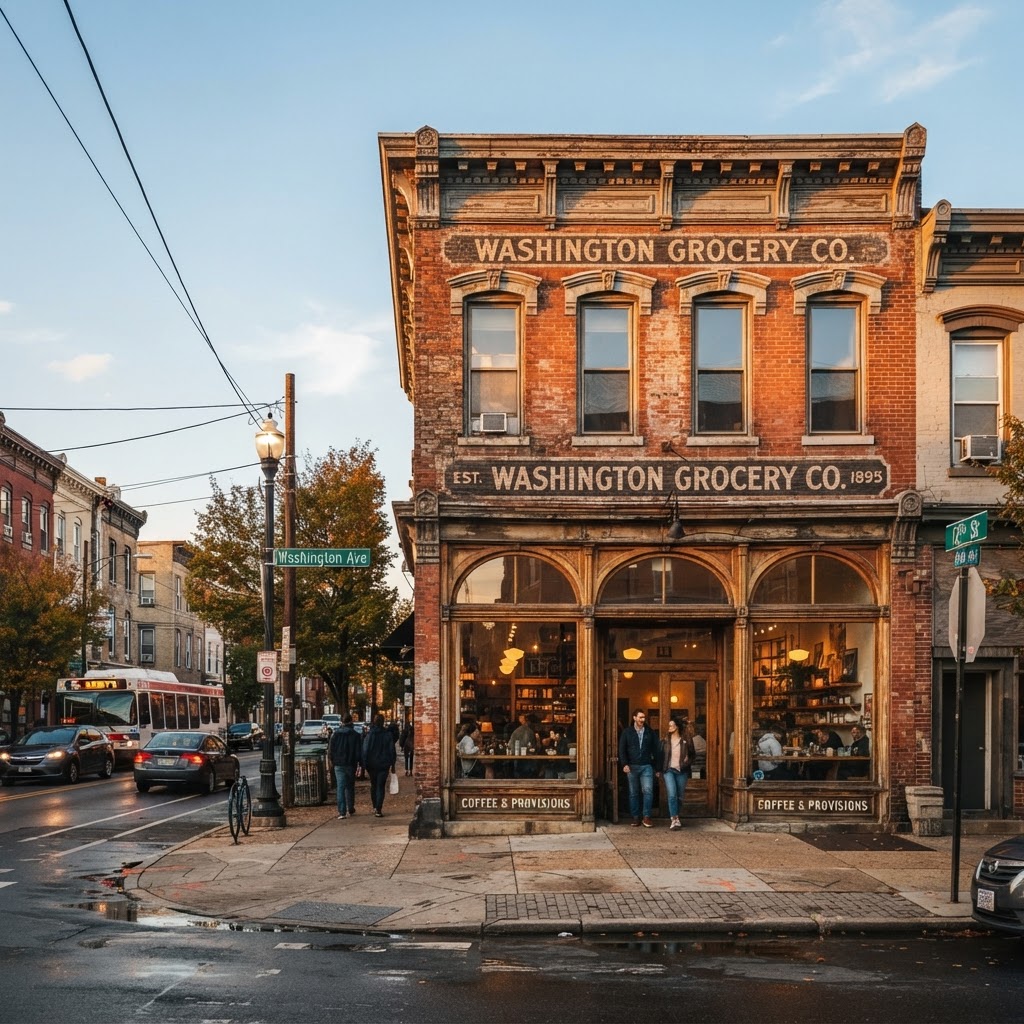Washington Avenue, South Philadelphia, where we started