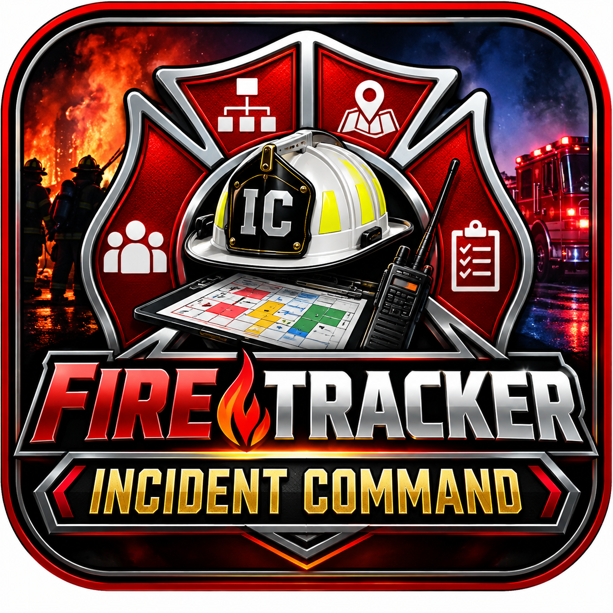 Fire Tracker Incident Command logo