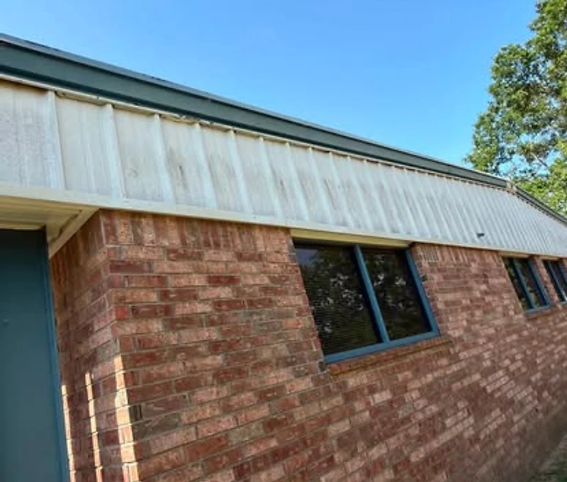 Freshly cleaned exterior property
