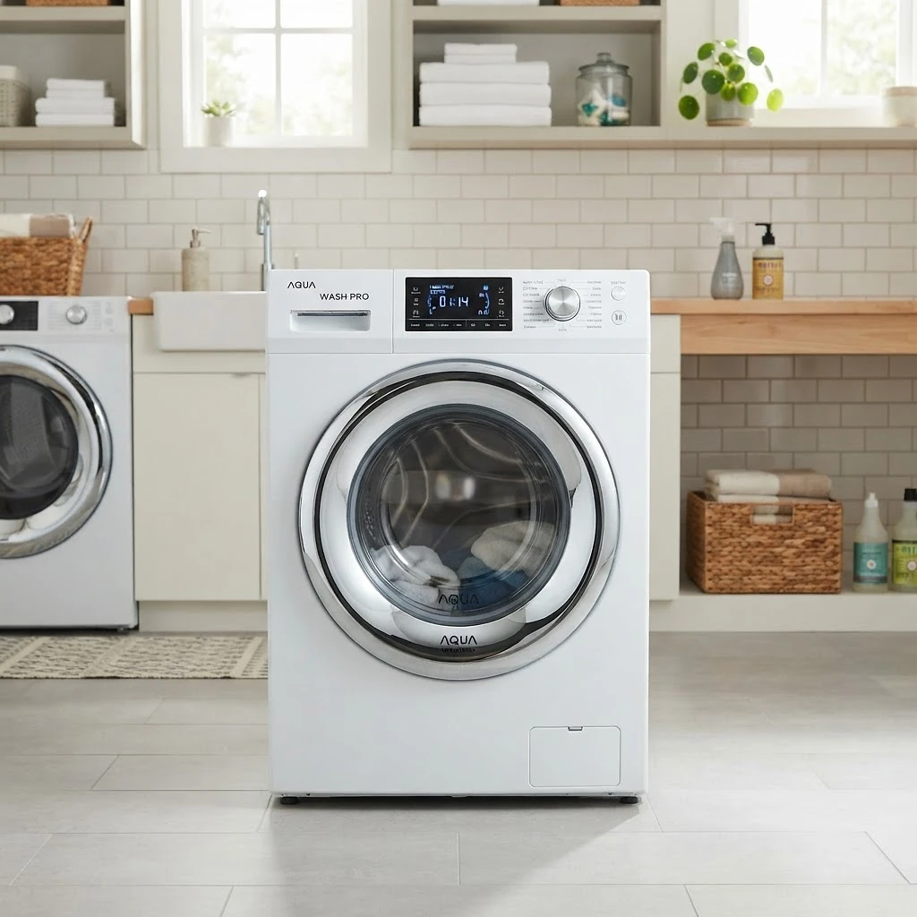 Smart front-load washer...