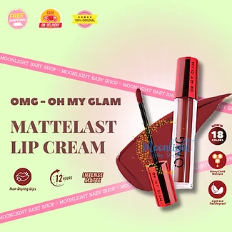 OMG OH MY GLAM Transferproof Matte Lip Cream