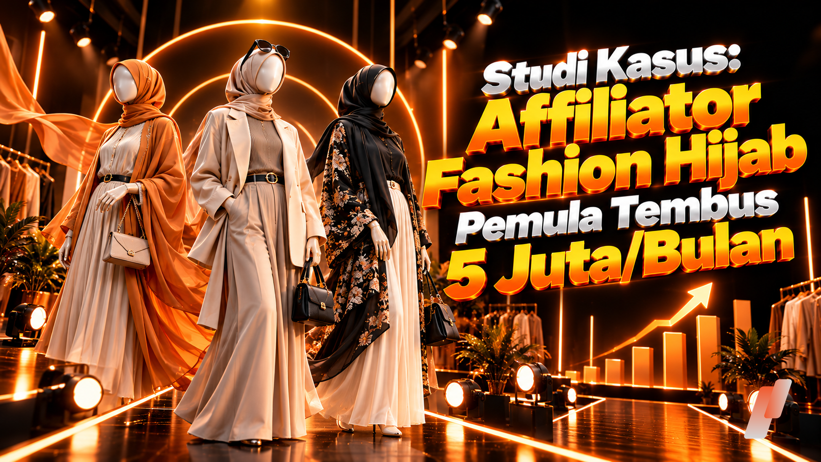 Studi Kasus: Affiliator Fashion Hijab Pemula Tembus 5 Juta per Bulan
