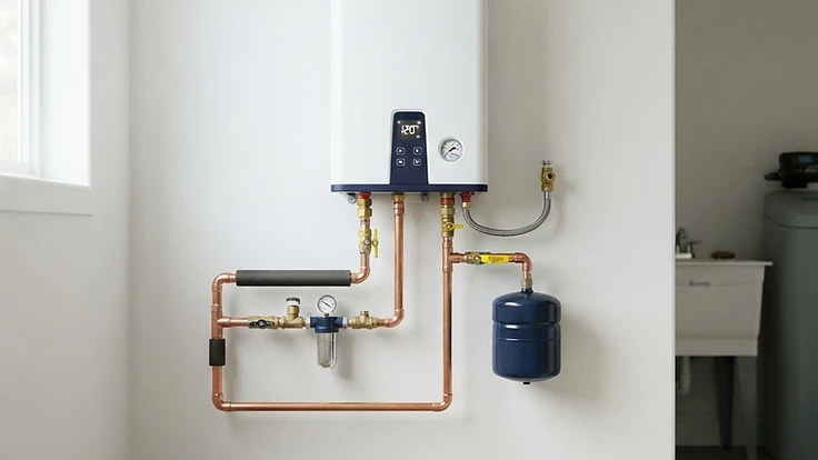 Tankless water heater installation Austin TX