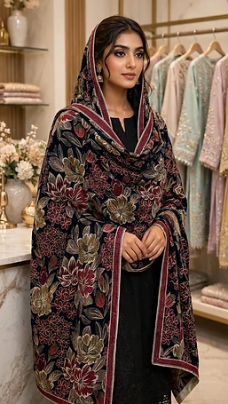Article: Velvet ShawlColor