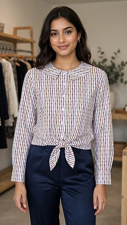 Western Crop Shirt