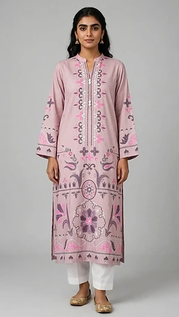 Ethnic Brand - XS Size - Lawn
