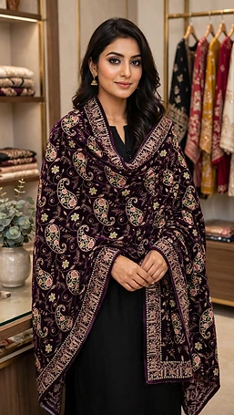 Velvet Shawl