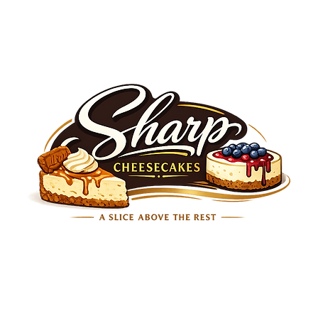 Sharps Cheesecakes logo