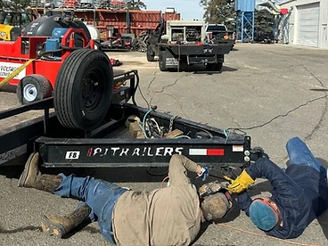 Emergency Trailer Frame Repair