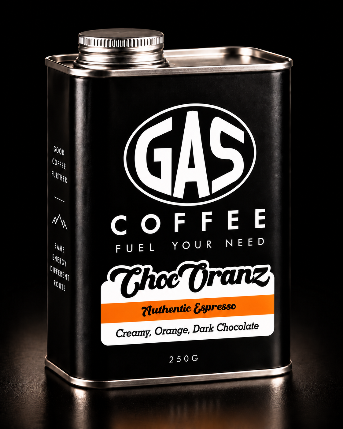 Choc-Oranz coffee canister