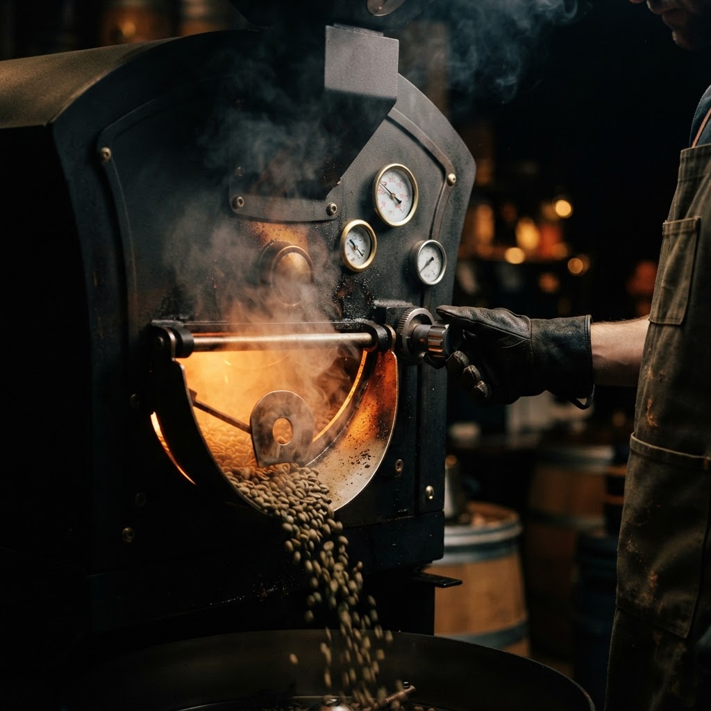 Barista hands on a Rocket Espresso machine