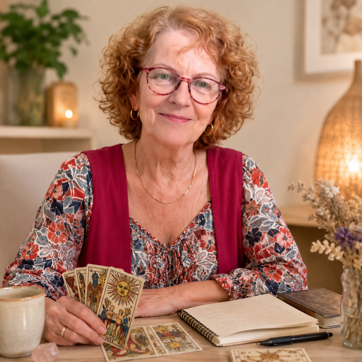 Hélène Poisot, psychologue, coach et tarologue
