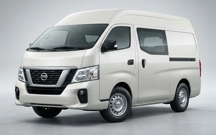 Nissan Urvan 2.5 AT 3-Seat 4DR Panel Van H/R DX 2026 lease in Dubai