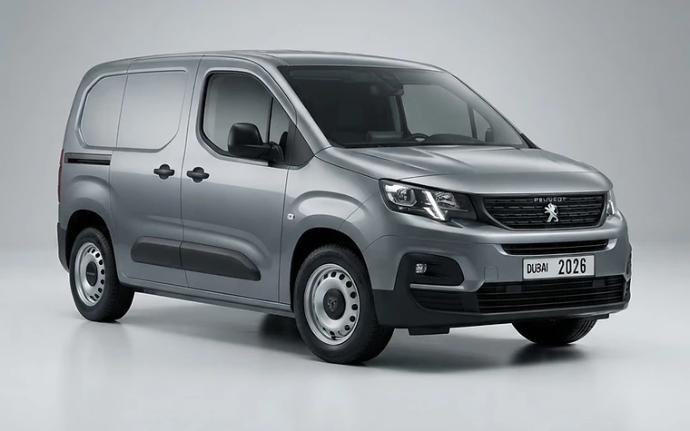 Peugeot Partner 1.6 Long diesel 2026 lease in Dubai