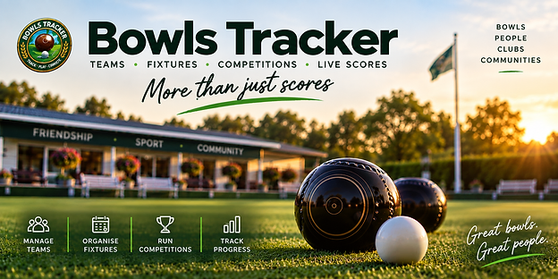 Bowls Tracker — Track · Play · Compete