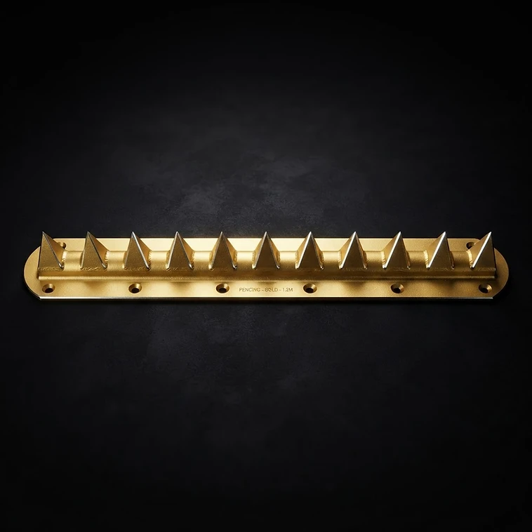 FENCING Gold Wall Spikes