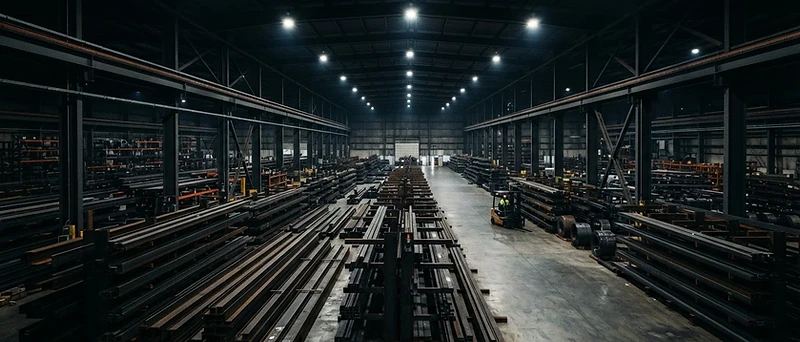 Steel warehouse