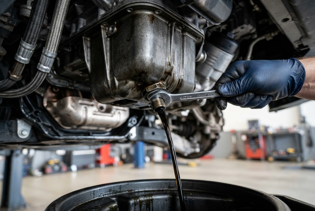 Oil and filter change