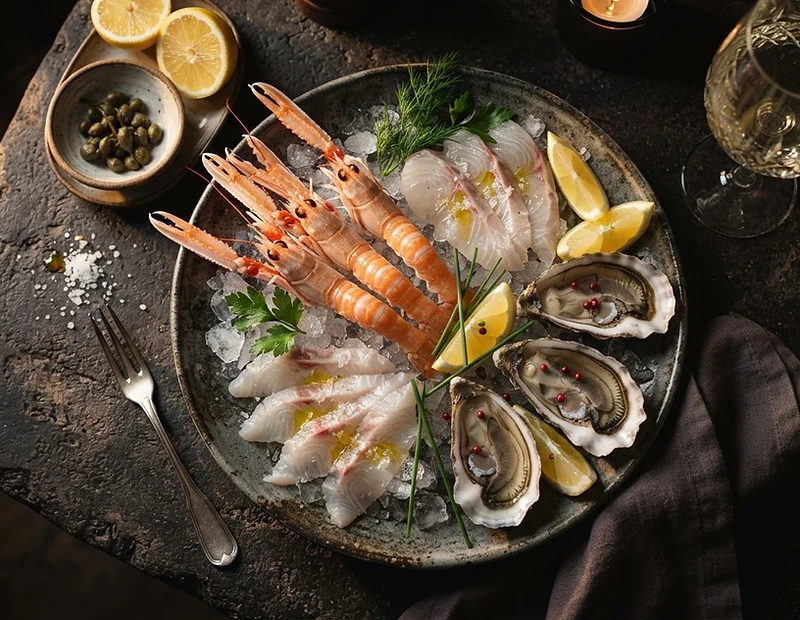 Cucina di pesce — Ristorante Al Giallo