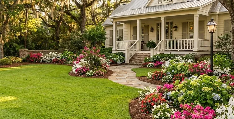 Irrigation Installation project at a residential property in Hanahan, South Carolina