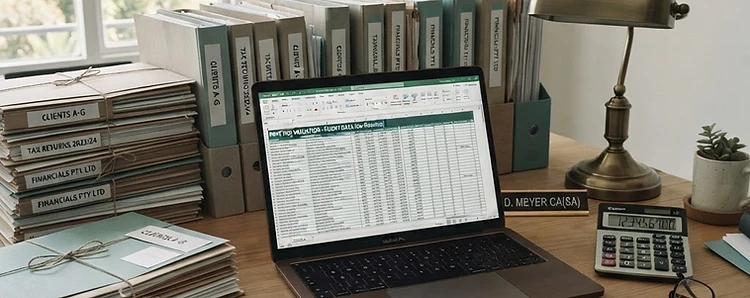 Accountant preparing to sell their accounting practice in South Africa