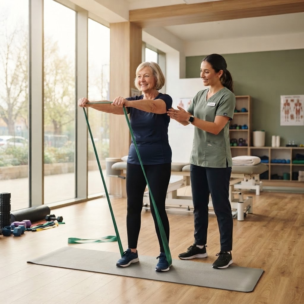 Physiotherapy helps with back, neck and joint pain