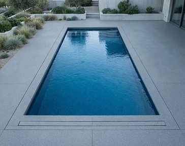 Plage de piscine