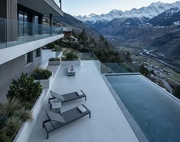 Terrasse en résine