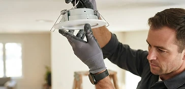 Ceiling Light Installation by Umar Home Services