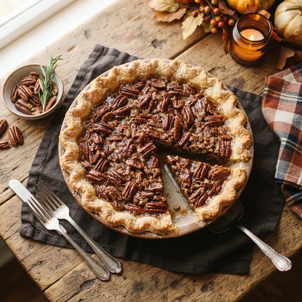 Bourbon Pecan Pie